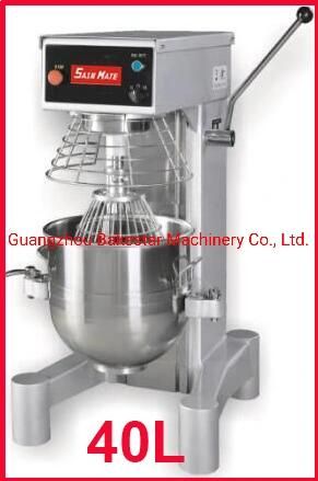 Kitchen 20/30/40/50/60L Industrial Bakery Planetary Egg Cake Cream Food Mixer for Sale