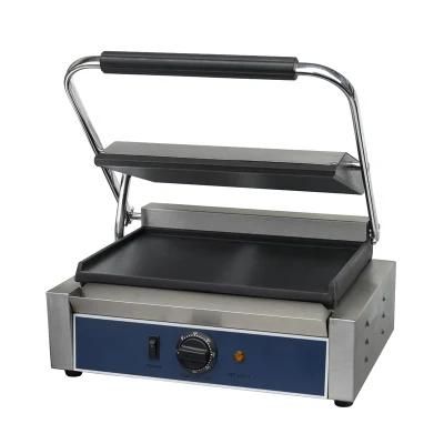 Electric Panini Grill, Contact Grill -Top Flat + Bottom Flat