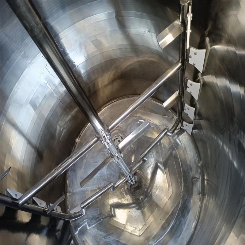 5000L Stainless Steel Fruit Juice Milk Mango Mixing Fermentation Mixing Vat