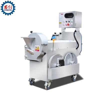 Automatic Fruit Vegetable Cutting Machine Potato Cutter Dicing Slicing Machine