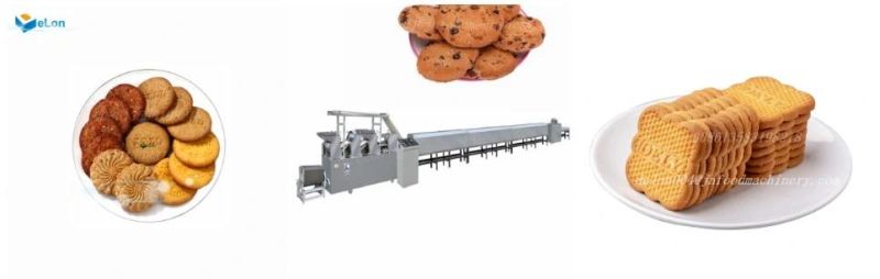 Peach Crisp Crisp Elastic Cookies Form Fully Automatic Machine