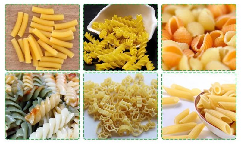 Industrial Macaroni Pasta Production Line for Macaroni Pasta Food Machine