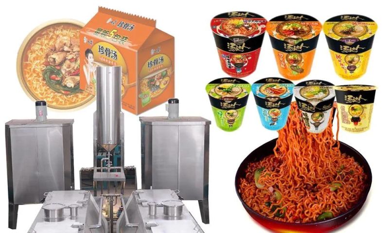 Automatic Stainless Steel Instant Noodle Machinery Production Line