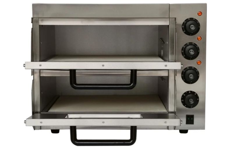 Commercial Restaurant Kitchen Baking Equipment Bakery Machine Electric Pizza Oven Series CB2st Food Machine