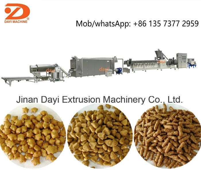 Stable Quality Pet Fish Feed Extruder Making Machine