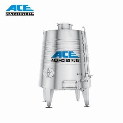 Factory Price Stainless Steel Vessel Fermentation Wood Vinegar Machine Yeast Brewing Tank ...