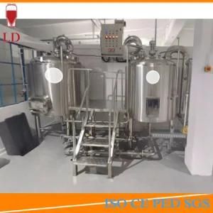 304 Stainless Steel Vessel Craft Micro Beer Brewing Making Brewhouse Setup