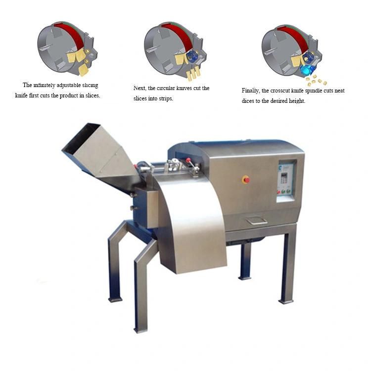 Made in China Heavy Duty Chicken Meat Dicer Machine