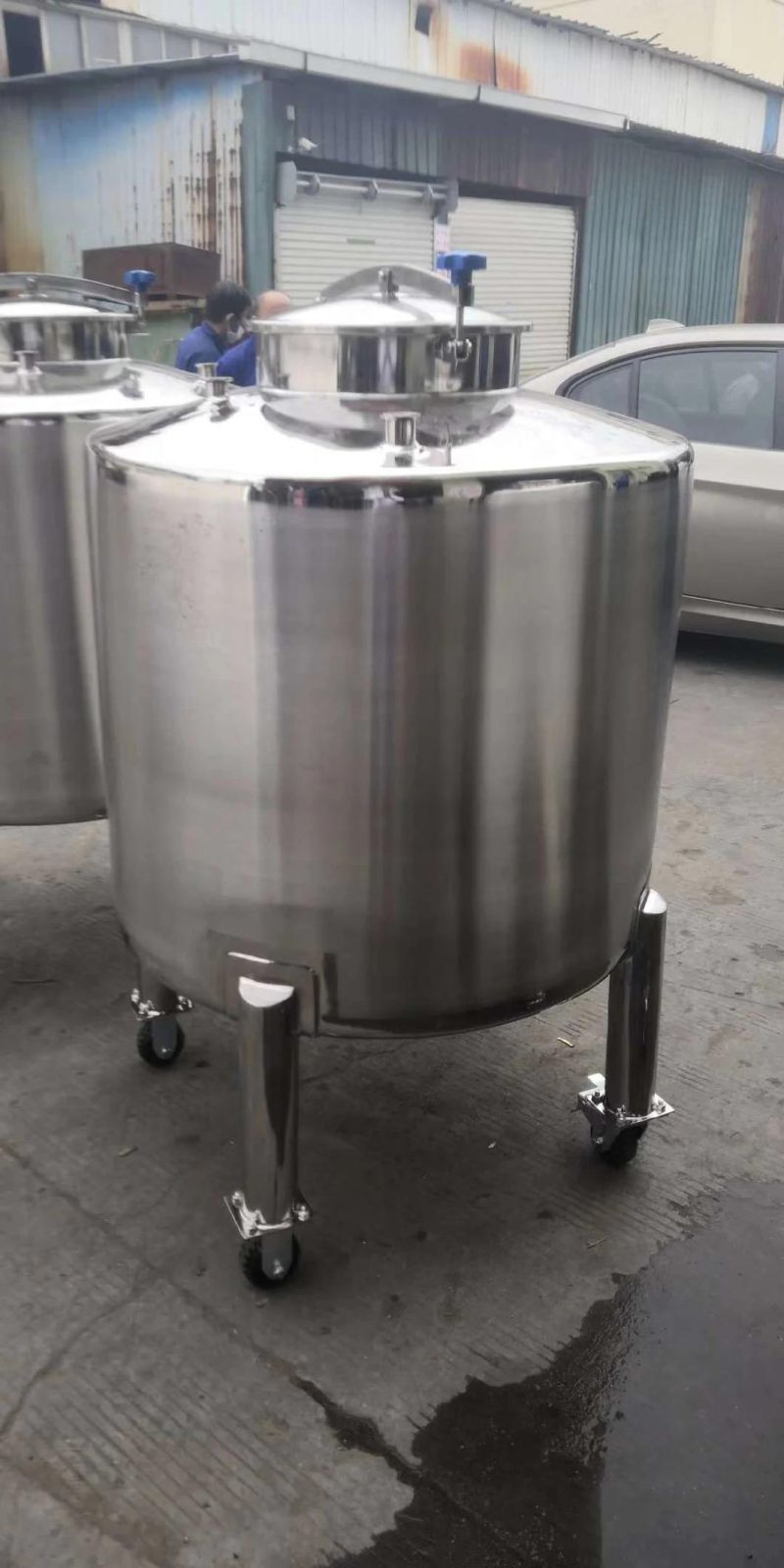 40000L Stainless Steel Jacketed Double Wall Heating Cooling Wine Tank