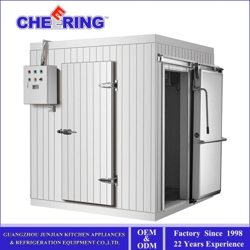 Freezer/Chiller/Cool/Cold Storage Room with Compressor Refrigeration Unit for Meat/Vegetables/Fish/Fruit