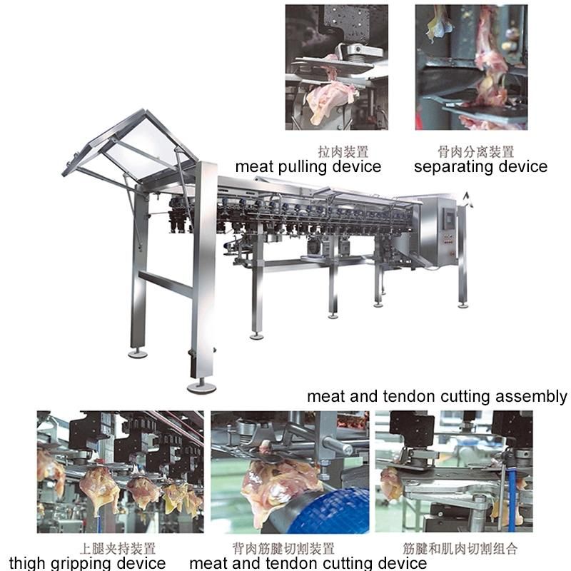 High Efficiency Slaughtering Equipment Automatic Chicken Deboning Machine Meat Deboner