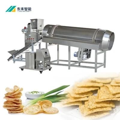 100-200kg/H Fried Corn Chips Making Machine Tortilla Chips Machine Corn Chips Process Line