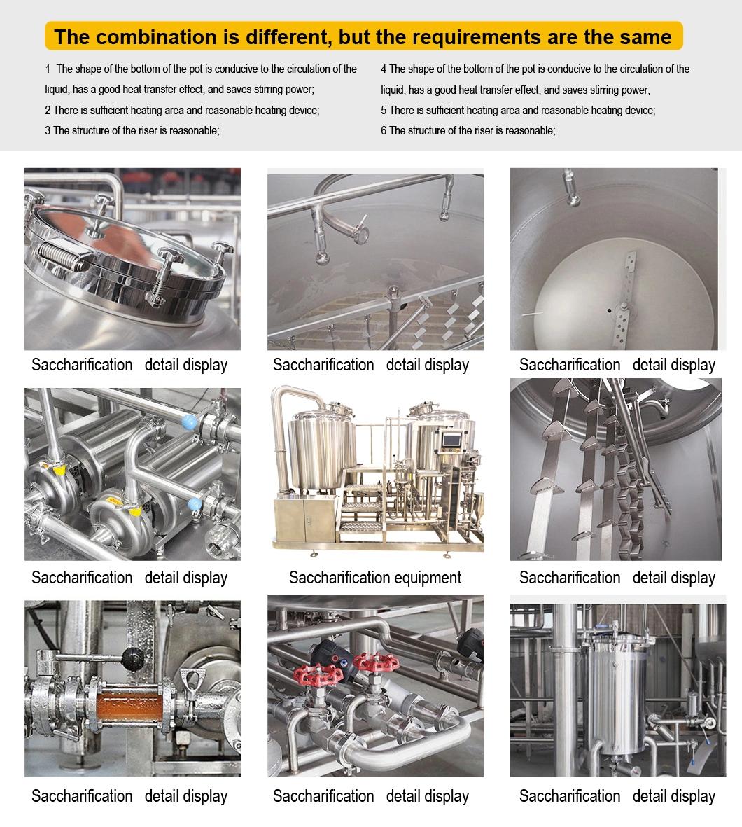 20bbl 25bbl 30bbl Commercial Brewery Brewhouse Industrial Brewery Turnkey Service