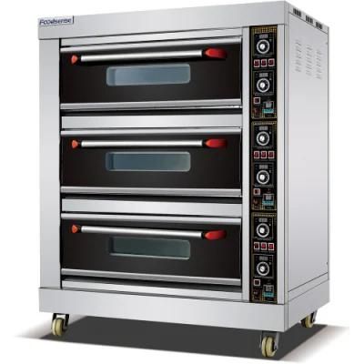 High Efficiency Commercial Kitchen Equipment Electric Baking Oven