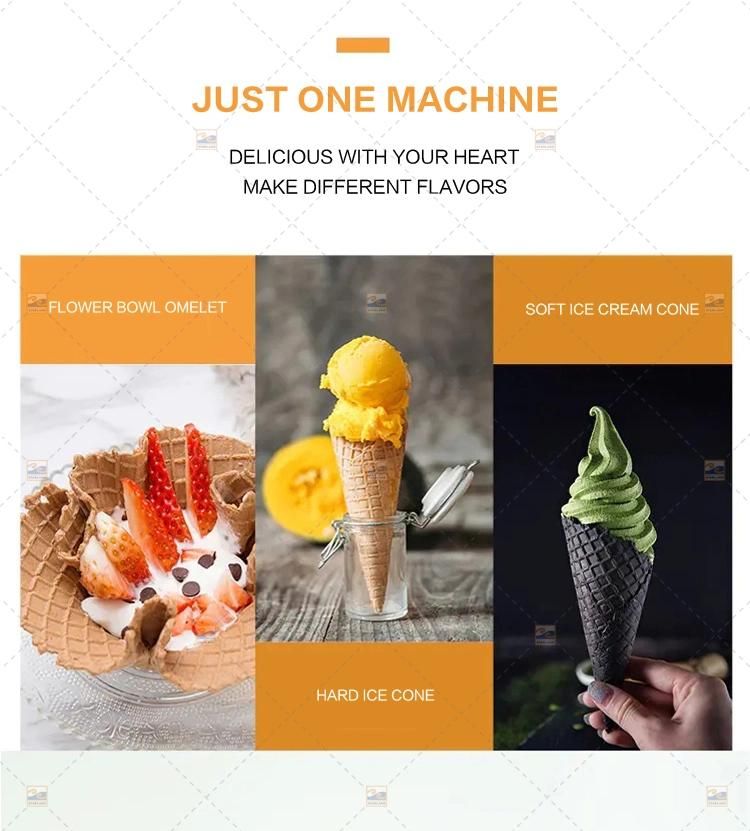 Ice Cream Extruder Is a Complete Line for Produce Magnum Ice Cream or Any Other Abnormity Ice Cream