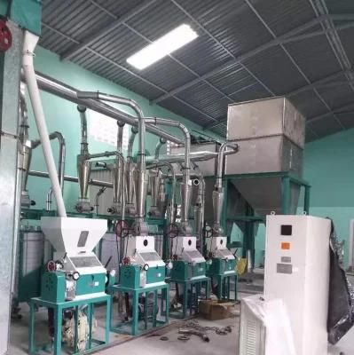 20t/24h Corn Mill Machine with Price for Tanzania Nigeria Zambia