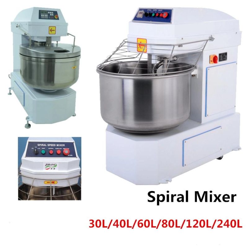 25 Kg Commercial Bakery Spiral Dough Mixer for Sale