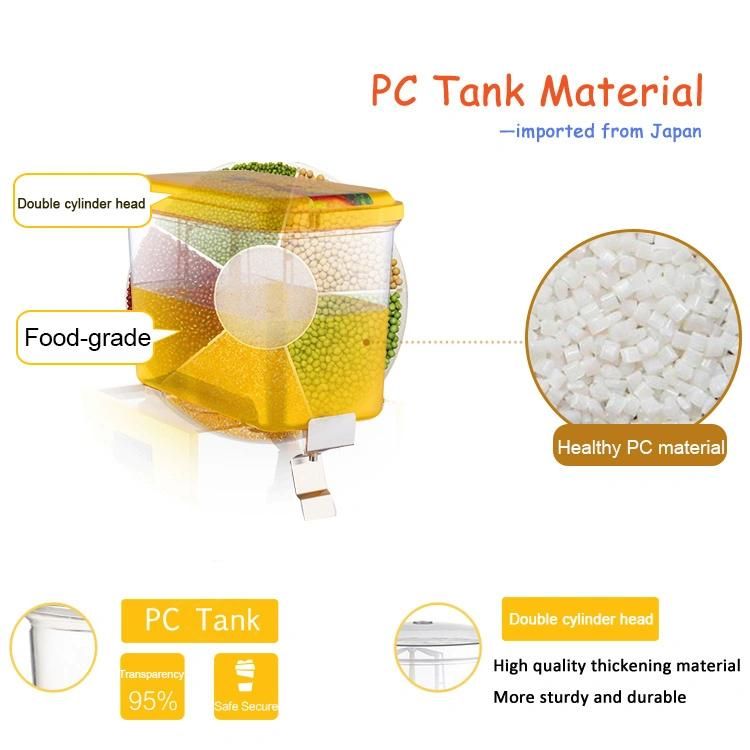 3 Tanks High Capacity Commercial Beverage Frozen Drinks Juice Dispenser