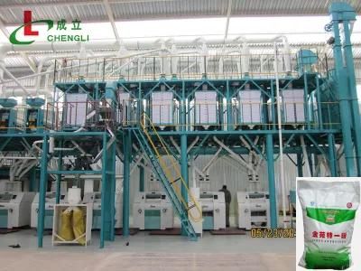 Electric Maize Wheat Corn Flour Roller Grinding Wheat Flour Mill Milling Machine