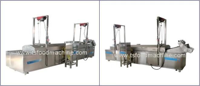 Potato Chips and Cassava Chips Frying Machine