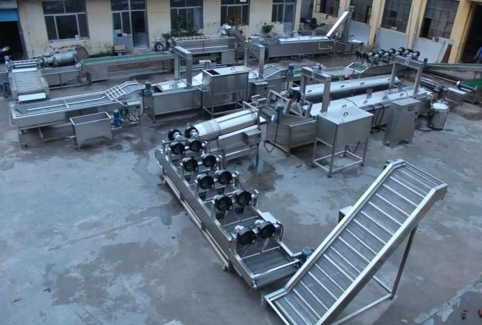 Semi Automatic Cassava Plantain Banana Potato Chips Production Line for Sale