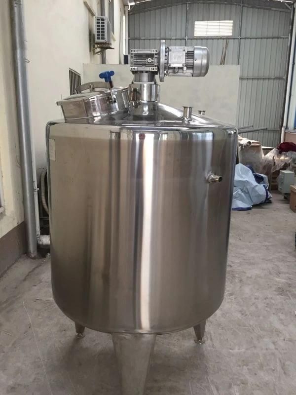 CE Certificate GMP Standard Pharmaceutical Grade Stainless Steel Heating Mixing Emulsifying Homogenizer Tank Price