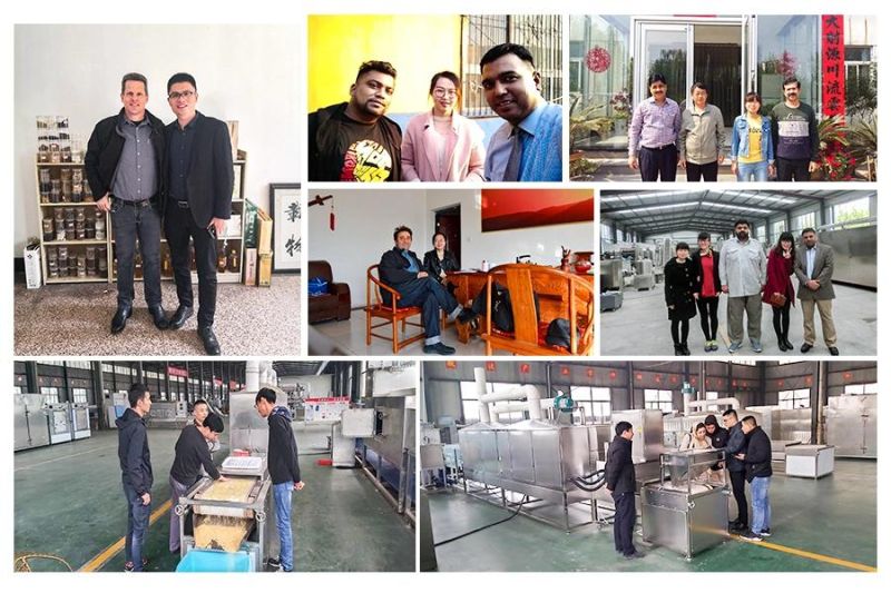 Stainless Steel Fully Automatic Fried Instant Noodles Production Line