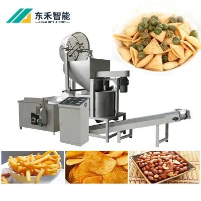 Top Quality Electrical Commercial Deep Potato Chips Batch Fryer Machine Banana Chips Fried ...