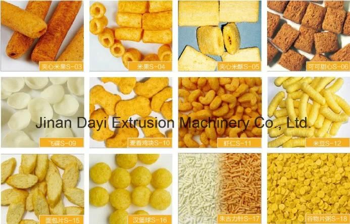 Dayi Corn Puff Snack Food Processing Machinery Extruder