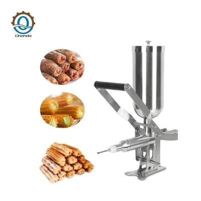 Churro Filler for Spanish Churros Stuffing Commercial Cream Filling Machine Stainless ...