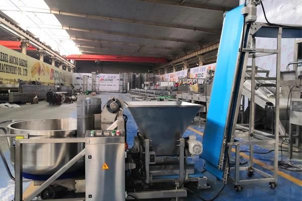 Industrial Gas Rusk Hamburger Bread Baking Machine Production Line