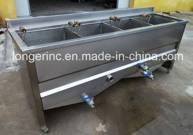 High Efficient Potato Vegetable Blanching Machine