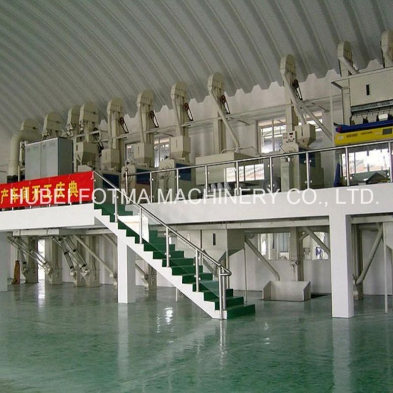 60-70 Ton/Day Fully Auto Rice Processing Machine