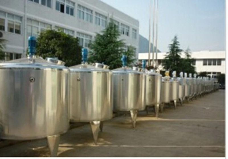 Heating and Cooling Ice Cream Maturation Aging Tank