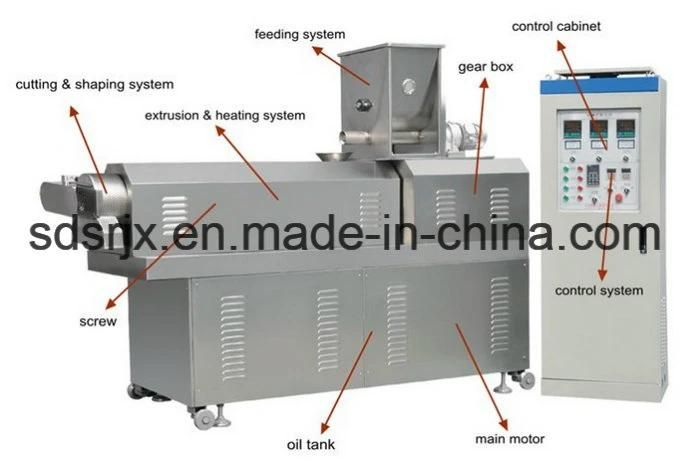 Puffed Core Filled Rice Snack Food Processing Line Machine