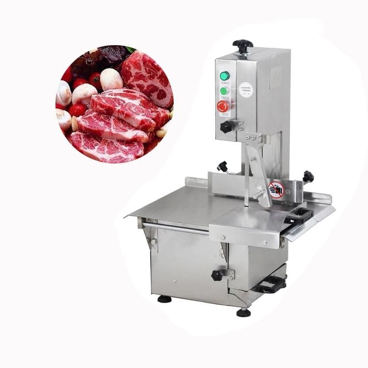 Manual Meat Bone Cutter Chopper Meat Band Saw Frozen Meat Cutting Bone Saw Machine