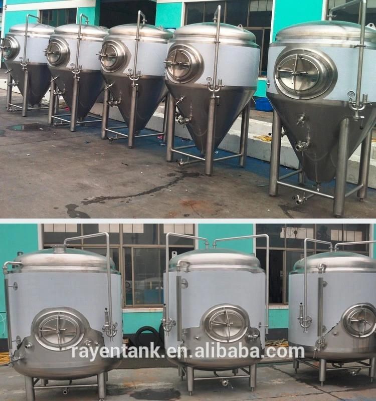 Food Grade Stainless Brewing Equipment Beer Conical Fermenter