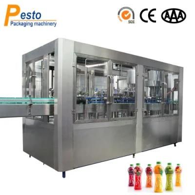Professional Supplier Bottle Water Juice Carbonated Drink Beverage Filling Packing Machine ...