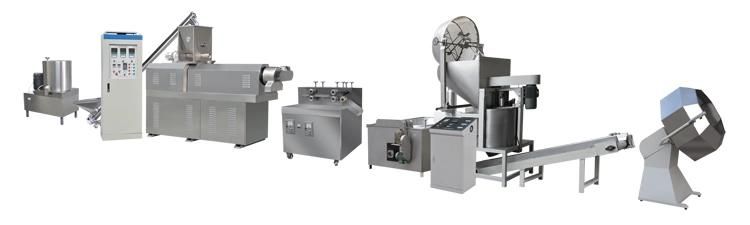 Customized Power Fried Chips Pellet Machine Processing Line