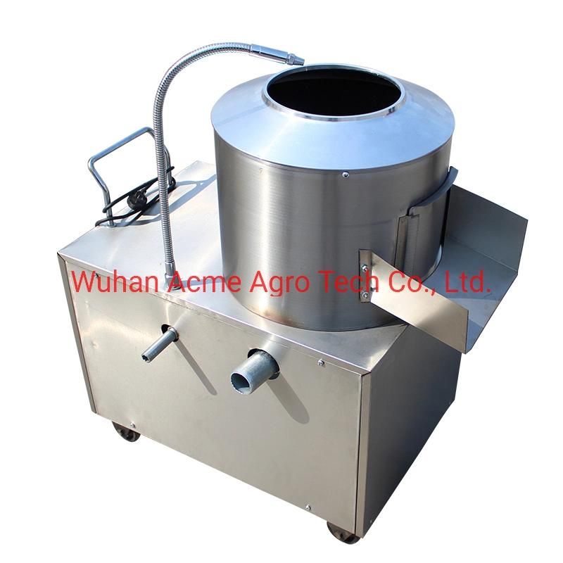 Small Capacity Potato Peeler / Potato Peeling Machine