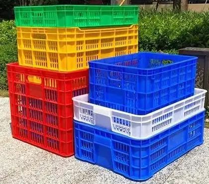 Automatic Industrial Plastic Trays Baskets Crate Washer Machine