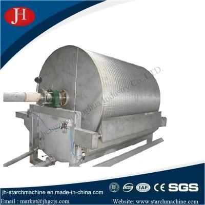 China Potato Starch Plant Vacuum Rotary Drum Filter for Starch