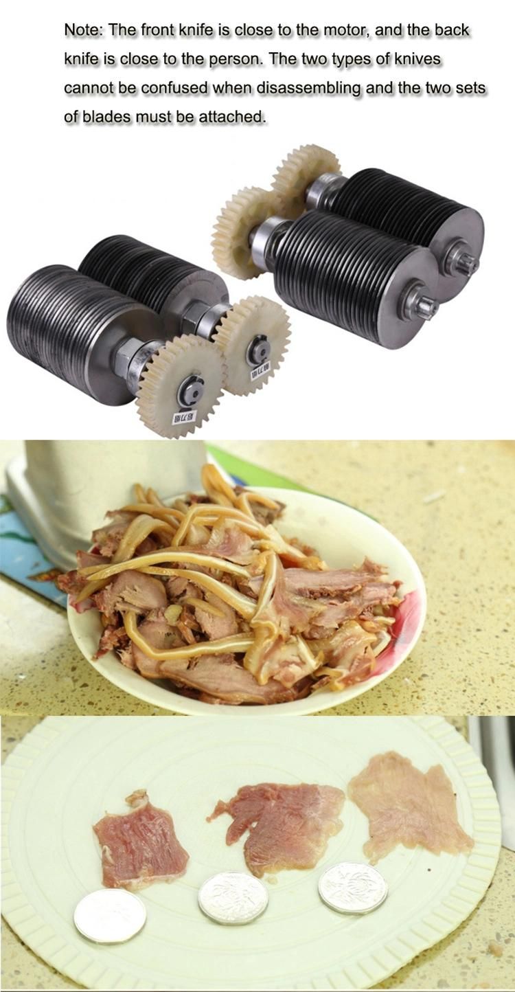 Commerical Chopper Chopping Machine Electric Meat Slicing Slicer Machine Home Meat Cutter