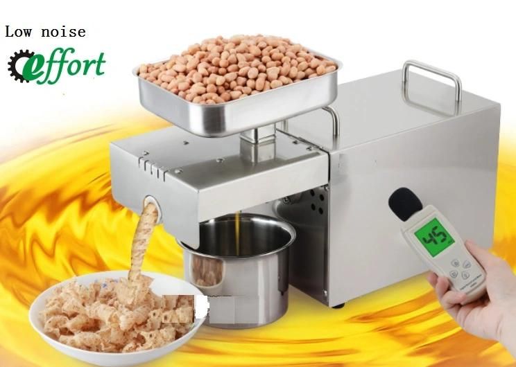 Food Grade Home Oil Extraction Machine for Peanuts/Sunflower Seeds/Almond/Pine Nuts