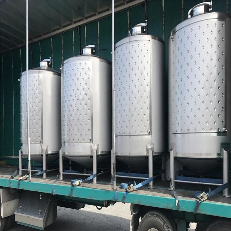 Stainless Steel Insulation Blending Mixing Vat for Dairy Industry