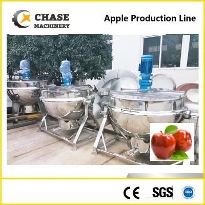 Full Automatic Complete Apple Fruit Juice/Jam/Chips Processing Production Line