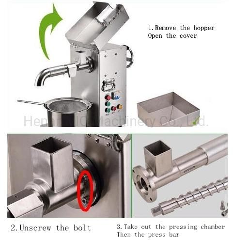 S-15 All Stainless Steel Oil Making Machine