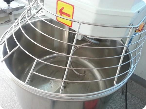 Ce Certificate Stainless Steel Bowl 50kg Spiral Dough Mixer for Bread