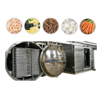 200m2 Vacuum Freeze Dryer Lyophilization Machine Food Drying Equipment