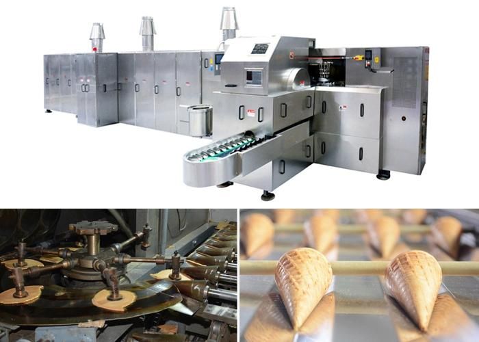 Durable Fully Automatic Moulded Wafer Cup Machine